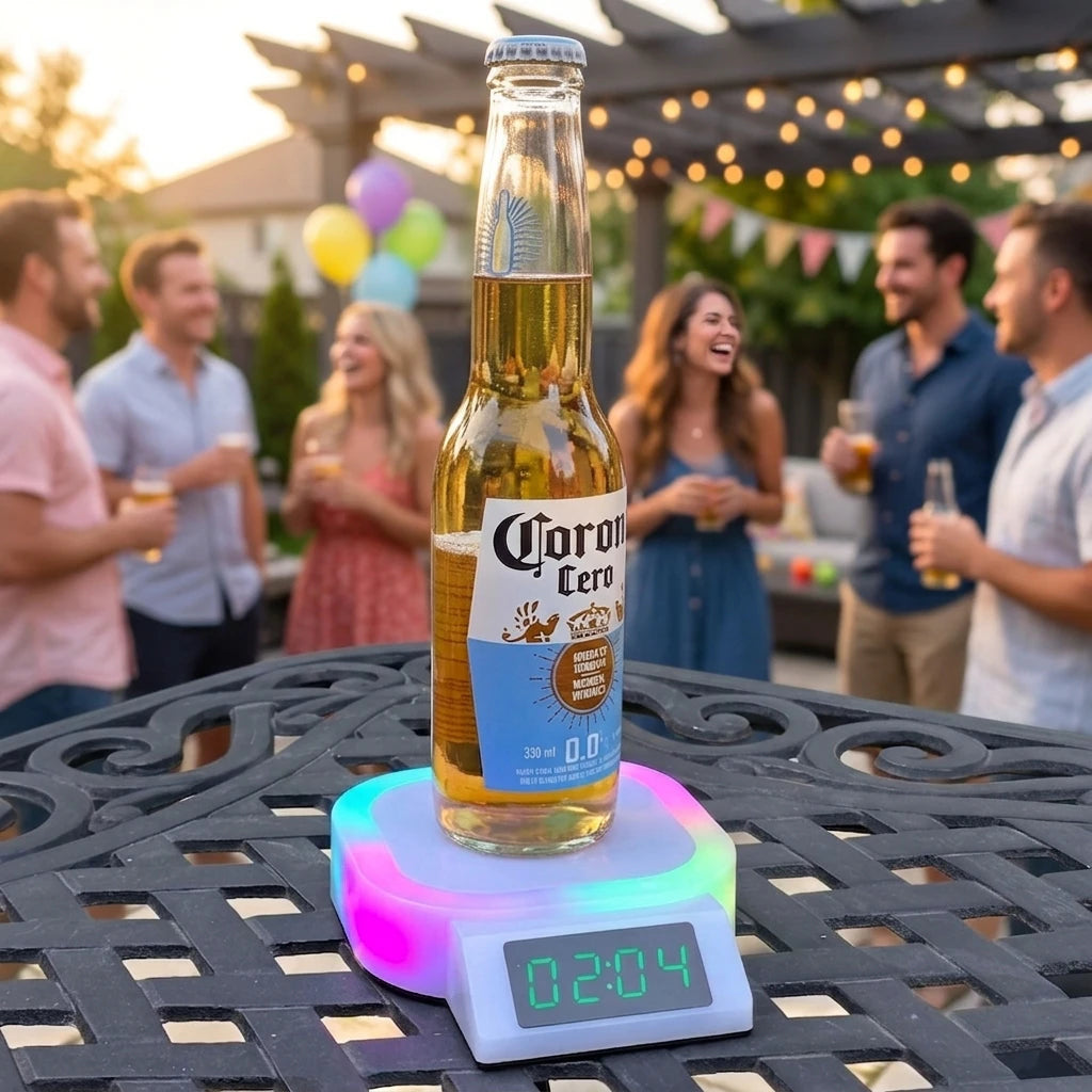 Prestique™ NeonSip Timer – Light Up Every Pour